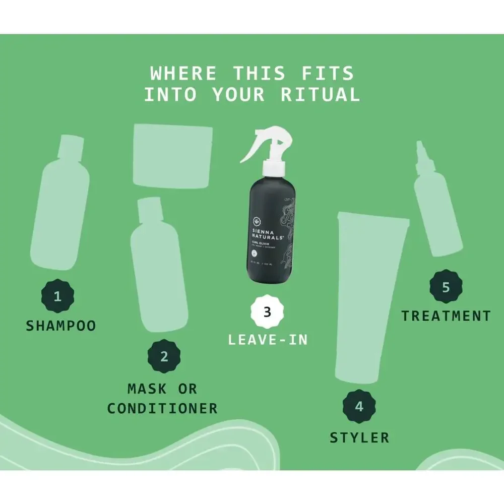 Sienna Naturals Curl Elixir Primer & Refresher 11 fl. oz.
